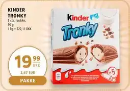 Scandinavian Park KINDER TRONKY tilbud
