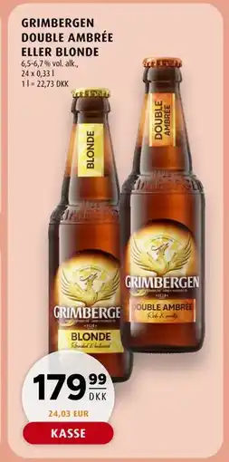 Scandinavian Park GRIMBERGEN DOUBLE AMBRÉE ELLER BLONDE tilbud