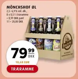 Scandinavian Park MÖNCHSHOF ØL tilbud