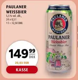 Scandinavian Park PAULANER WEISSBIER tilbud