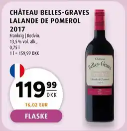 Scandinavian Park CHÂTEAU BELLES-GRAVES LALANDE DE POMEROL 2017 tilbud