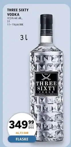 Scandinavian Park THREE SIXTY VODKA tilbud