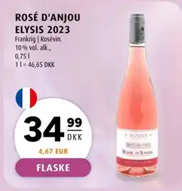Scandinavian Park ROSÉ D'ANJOU ELYSIS 2023 tilbud