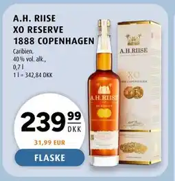 Scandinavian Park A.H. RIISE XO RESERVE 1888 COPENHAGEN tilbud