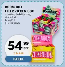 Scandinavian Park BOOM BOX ELLER ZICKEN BOX tilbud