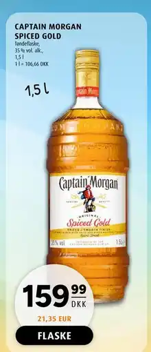 Scandinavian Park CAPTAIN MORGAN SPICED GOLD tilbud