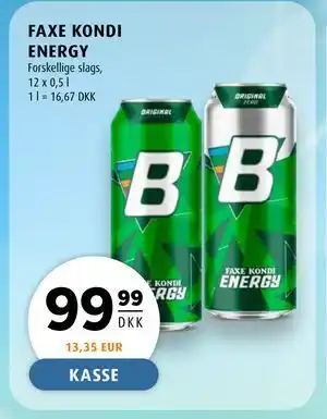 Scandinavian Park FAXE KONDI ENERGY tilbud