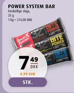Scandinavian Park POWER SYSTEM BAR tilbud
