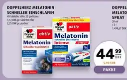 Scandinavian Park DOPPELHERZ MELATONIN SCHNELLER EINSCHLAFEN tilbud