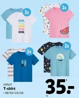 Lidl T-shirt tilbud