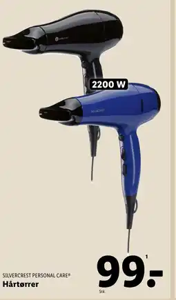 Lidl SILVERCREST PERSONAL CARE® Hårtørrer tilbud