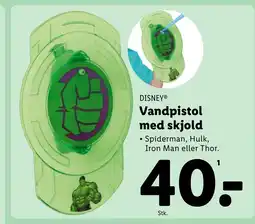 Lidl DISNEY® Vandpistol med skjold tilbud