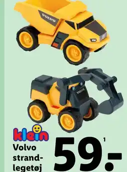 Lidl Volvo strand- legetøj tilbud