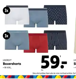 Lidl LIVERGYⓇ Shorts tilbud
