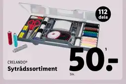 Lidl CRELANDO® Sytrådssortiment tilbud