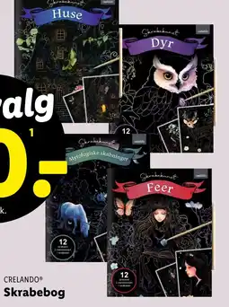 Lidl CRELANDO® Skrabebog tilbud
