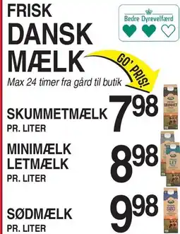 ABC Lavpris Dansk mælk tilbud