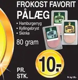 ABC Lavpris Pålæg tilbud