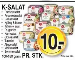 ABC Lavpris K-Salat salat tilbud