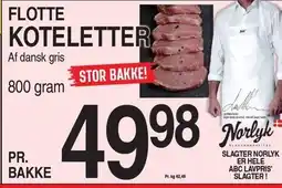 ABC Lavpris Flotte koteletter tilbud
