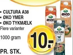 ABC Lavpris CULTURA A38, ØKO YMER ELLER ØKO TYKMÆLK tilbud