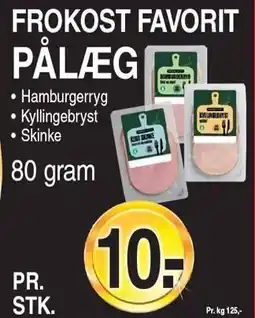 ABC Lavpris FROKOST FAVORIT PÅLÆG tilbud