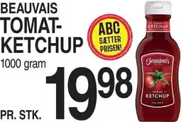 ABC Lavpris BEAUVAIS TOMATKETCHUP tilbud