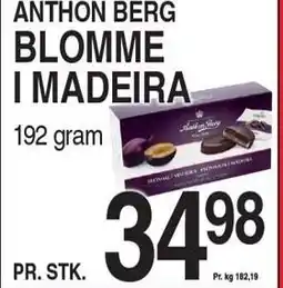 ABC Lavpris ANTHON BERG BLOMME I MADEIRA tilbud