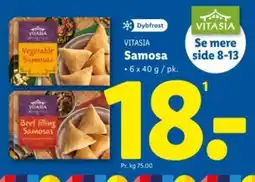 Lidl VITASIA Samosa tilbud