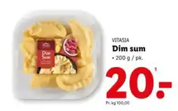 Lidl VITASIA Dim sum tilbud