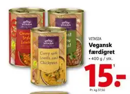 Lidl VITASIA Vegansk færdigret tilbud
