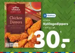 Lidl VITASIA Kyllingedippers tilbud