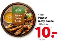 Lidl VITASIA Peanut satay-sauce tilbud