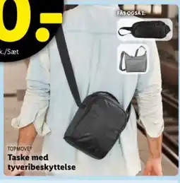 Lidl TOPMOVE Taske med tyveribeskyttelse tilbud