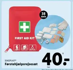 Lidl SENSIPLAST Førstehjælpsrejsesæt tilbud