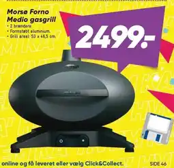 Bilka Morsø Forno Medio gasgrill tilbud