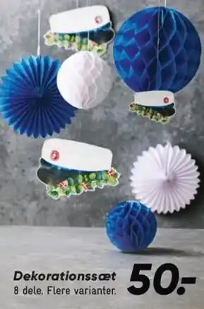 Bilka Dekorationssæt tilbud