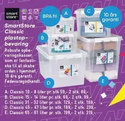 Bilka SmartStore Classic plastopbevaring tilbud