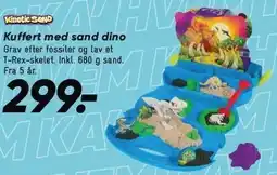 Bilka Kuffert med sand dino tilbud