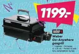 Bilka Weber Go-Anywhere gasgrill tilbud