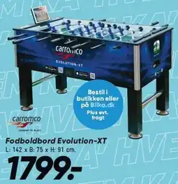 Bilka Fodboldbord Evolution-XT tilbud