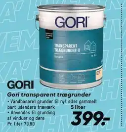 Bilka Gori transparent trægrunder tilbud