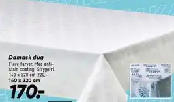 Bilka Damask dug tilbud