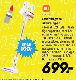 Bilka Ledningsfri støvsuger tilbud