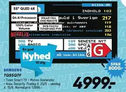 Bilka SAMSUNG TQ55Q7F tilbud