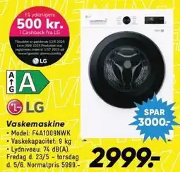 Bilka Vaskemaskine tilbud