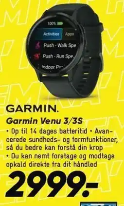 Bilka Garmin Venu 3/3S tilbud