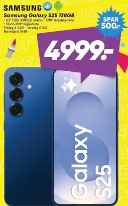 Bilka Samsung Galaxy S25 128GB tilbud