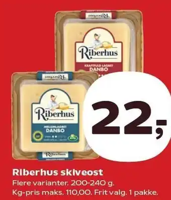 Kvickly Riberhus skiveost tilbud