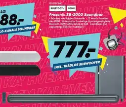 Bilka Prosonic SB-2000 Soundbar tilbud